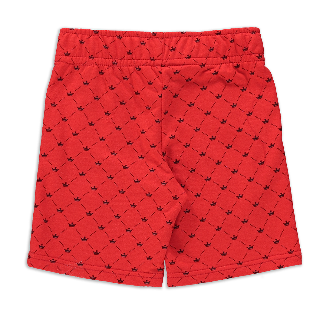 Basic knit short crown AOP red-RED-12-13 YRS