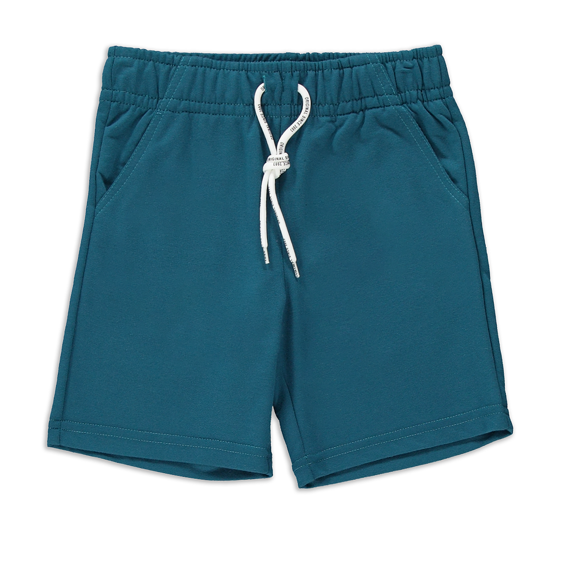 Basic knit short teal-TEAL-12-13 YRS