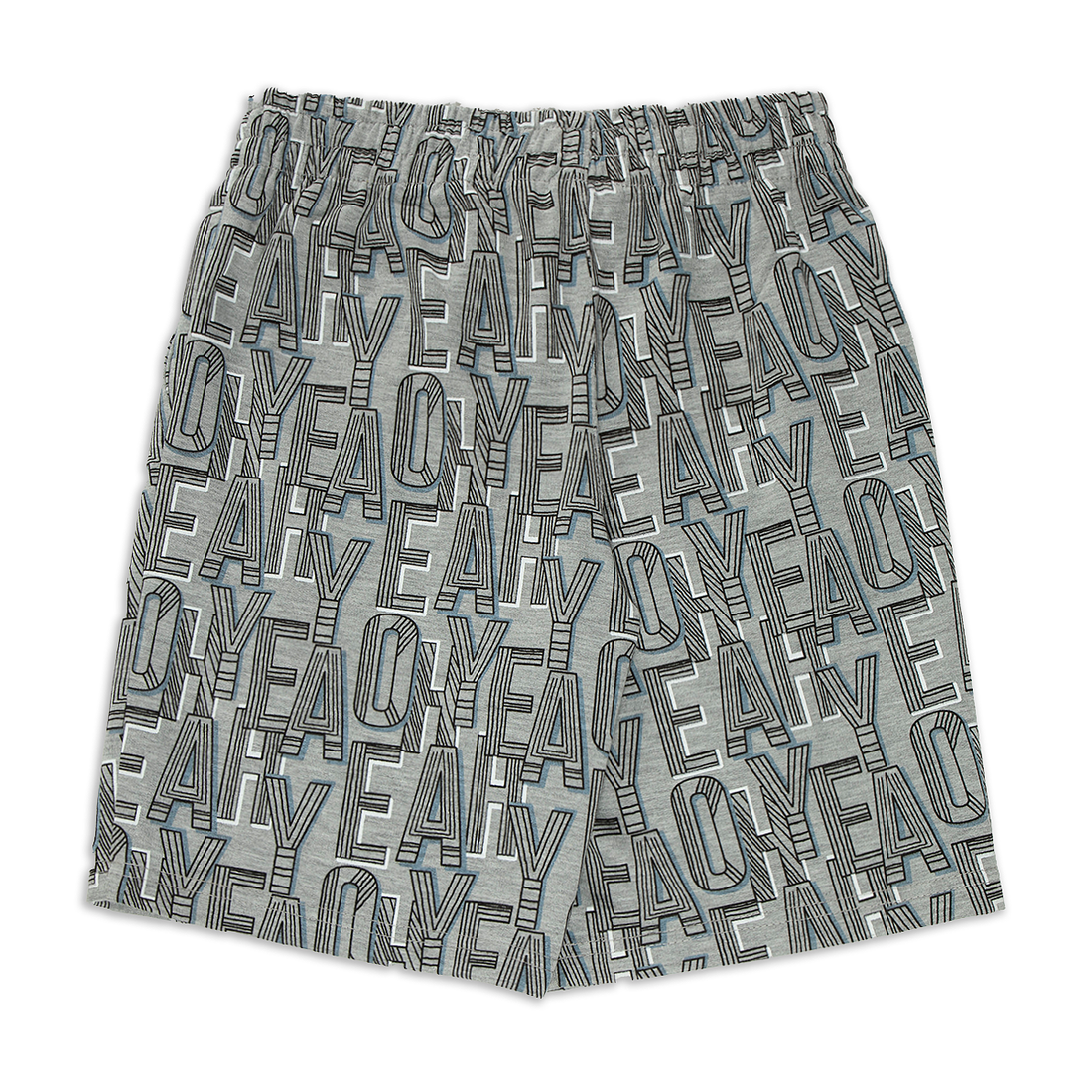 Basic AOP knit short grey-GREY-12-13 YRS