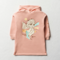 Frozen hooded sweat dress pink-LIGHT PINK-2-3 YRS