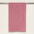 TEXTURED BATH SHEET ROSE-ROSE-85X150 CM