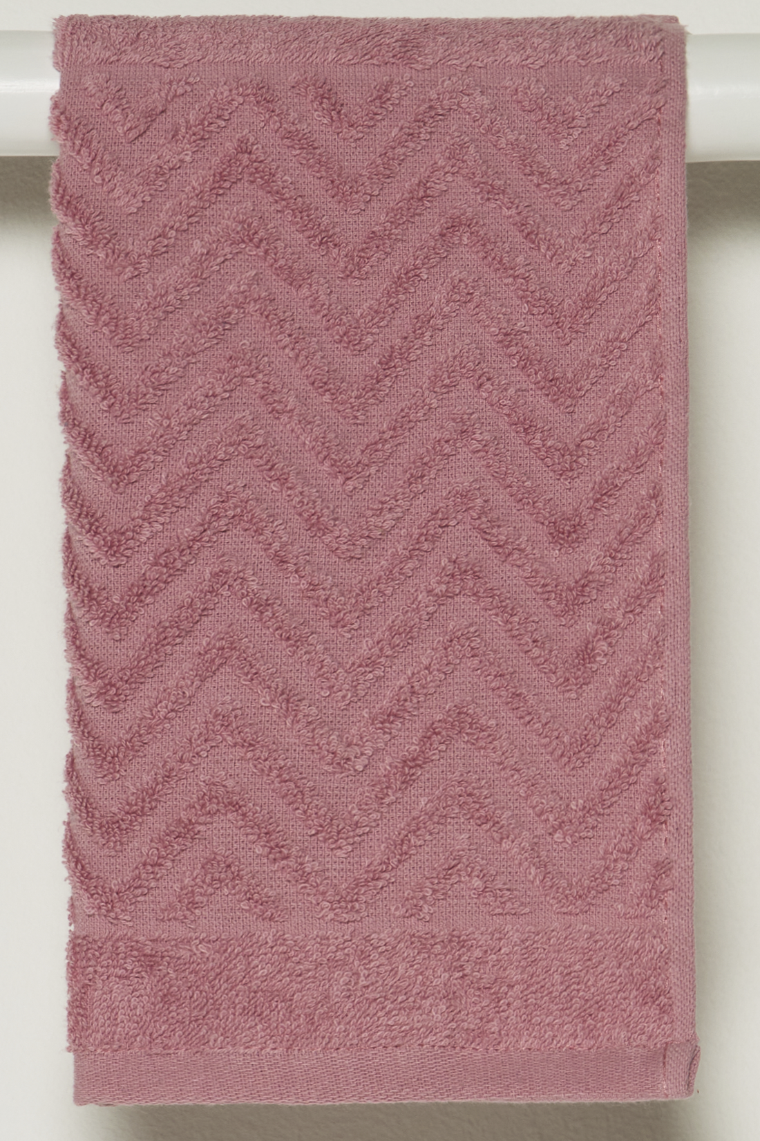 TEXTURED FACE CLOTH ROSE-ROSE-30X30 CM