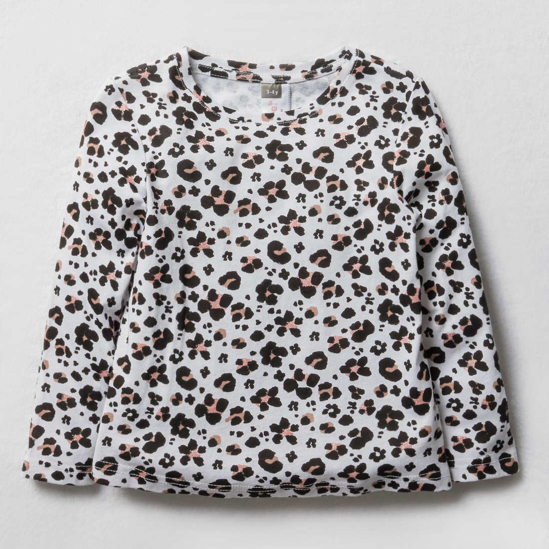 Long sleeve basic tee milk-MILK-3-4 YRS