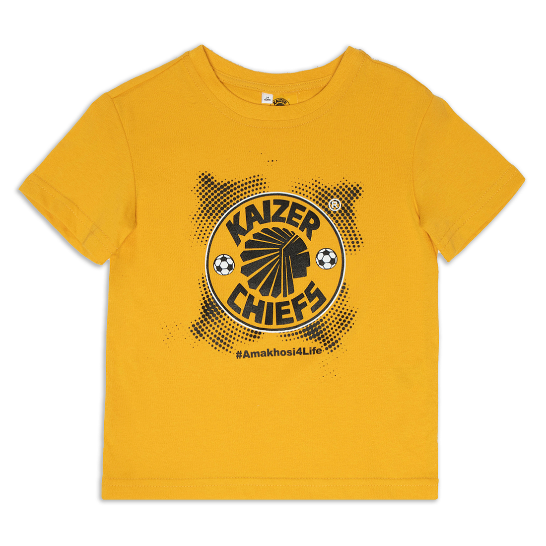 Kaizer Chiefs t-shirt ochre-OCHRE-2-3 YRS