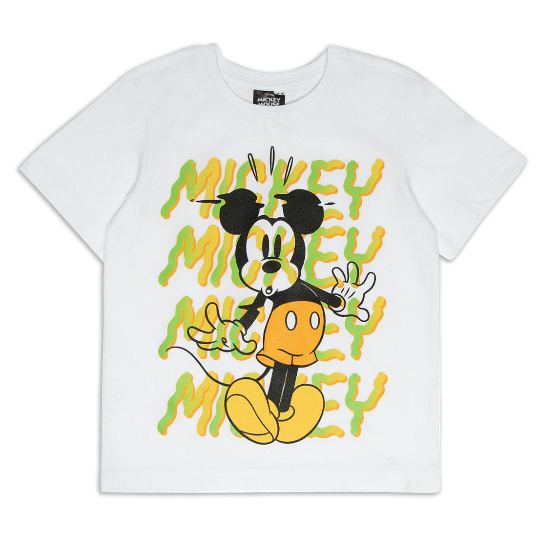 Mickey t-shirt white-WHITE-2-3 YRS