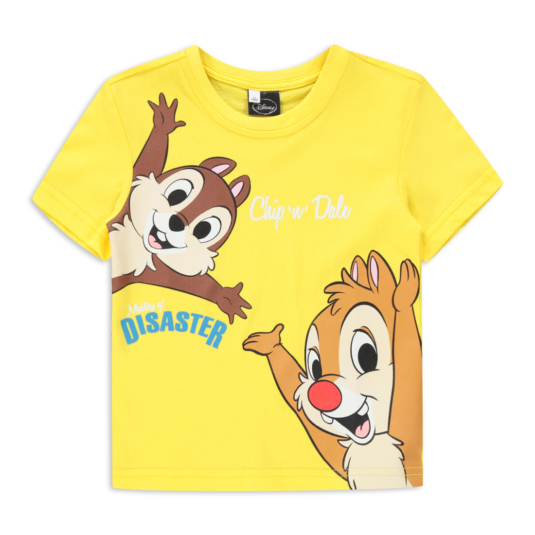 Chip n Dale t-shirt ochre-OCHRE-2-3 YRS