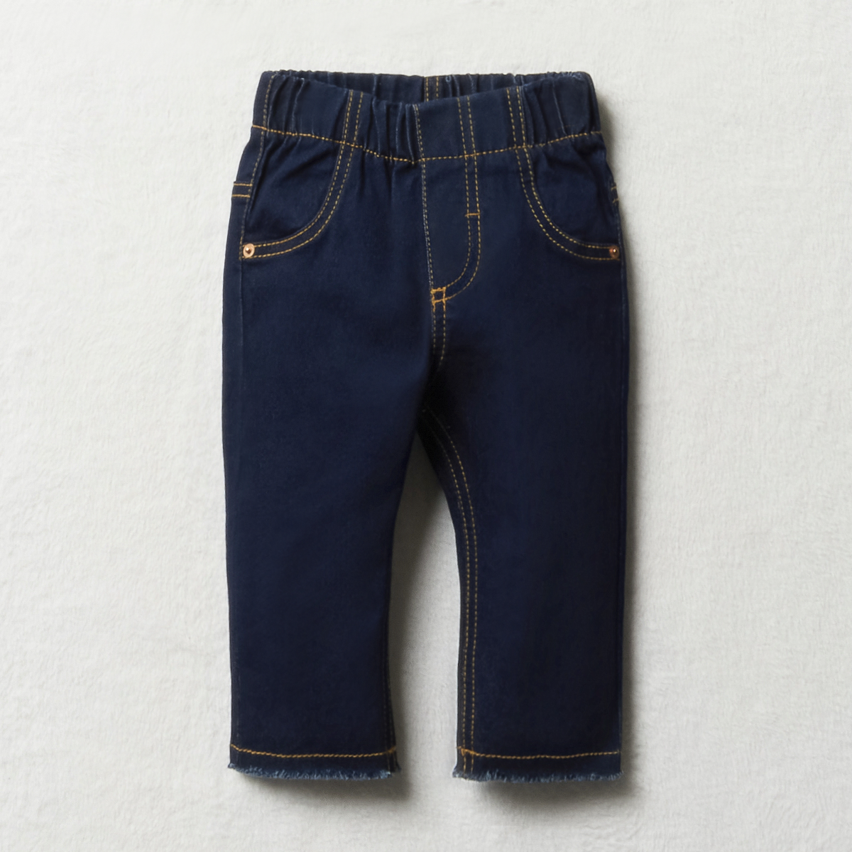 BLUE BASIC DENIM-MID BLUE-24-36 MNTHS