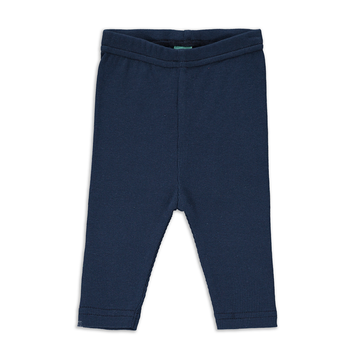 SINGLE FOOTLESS RIB LEGGING NAVY TEST-NAVY-0-3 MTHS