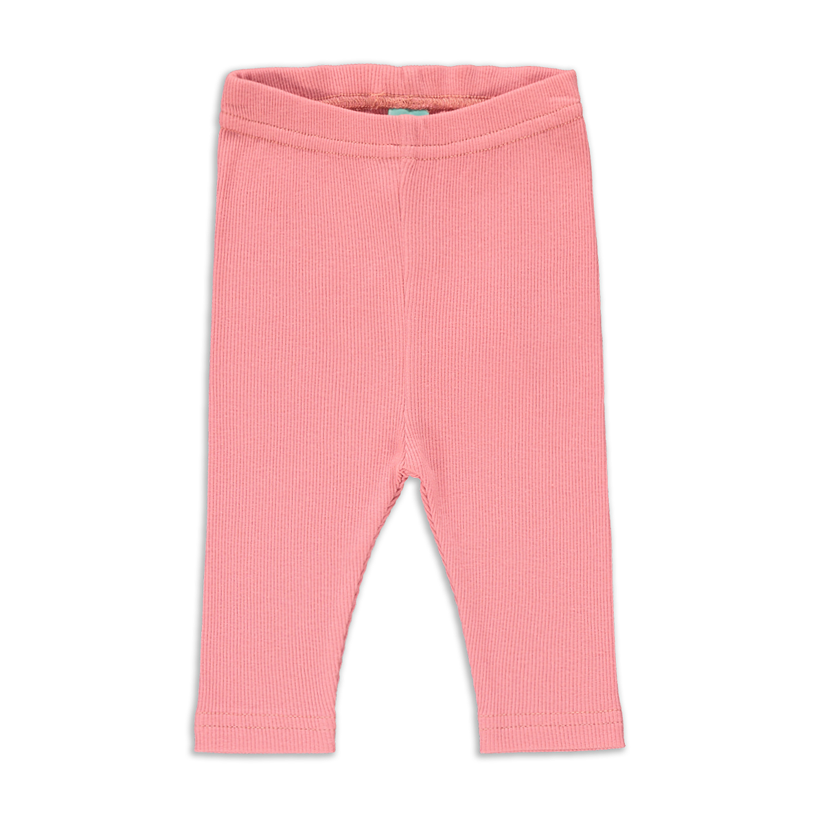 SINGLE FOOTLESS RIB LEGGING BRANDIED APRICOT TEST-DUSTY PINK-0-3 MTHS