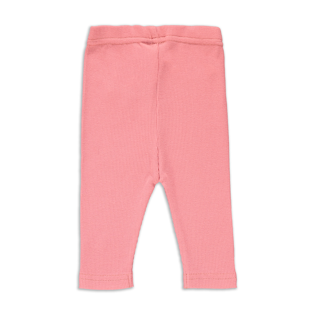 SINGLE FOOTLESS RIB LEGGING BRANDIED APRICOT TEST-DUSTY PINK-0-3 MTHS