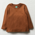 long sleeve plain crewneck tee  coco-COCO-12-18 MTHS