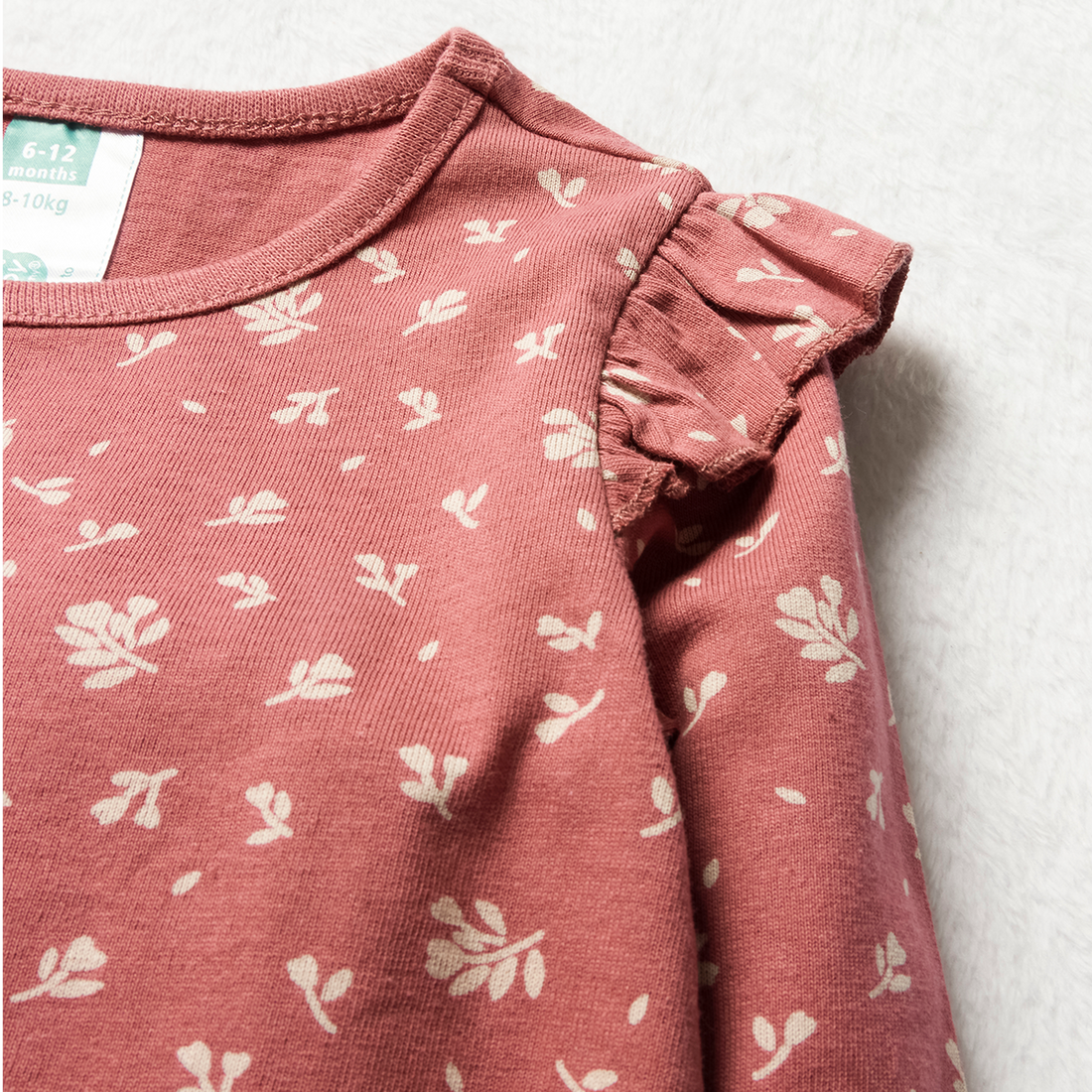 floral ls tshirt roan rouge-BURGUNDY-6-12 MTHS