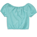 Soft Turq Linen Top-TURQUOISE-2-3 YRS (1)