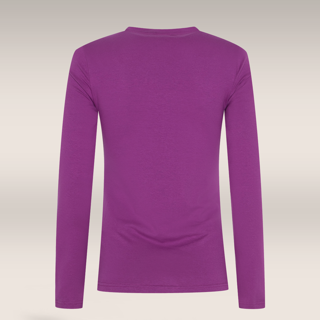 LSLV Crew Neck Plain T-shirt Plum-PLUM-M