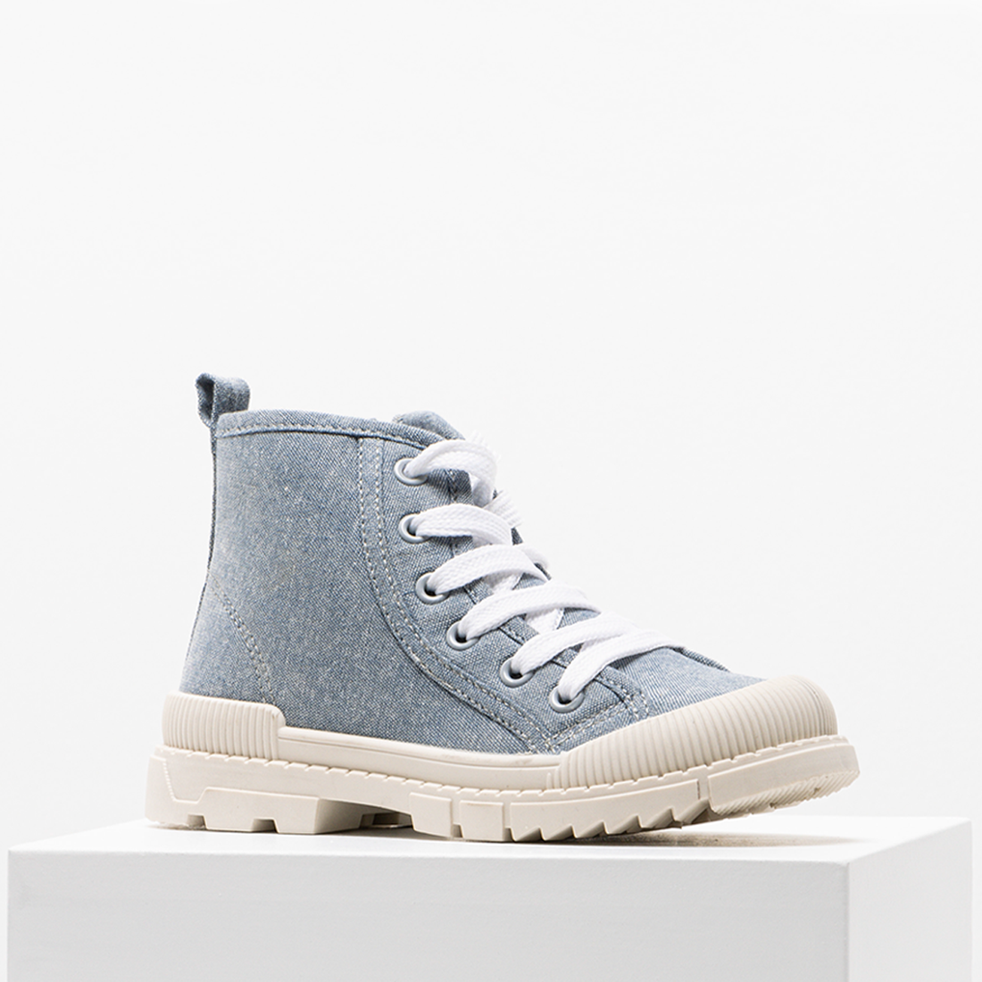 canvas high top-MID BLUE-8