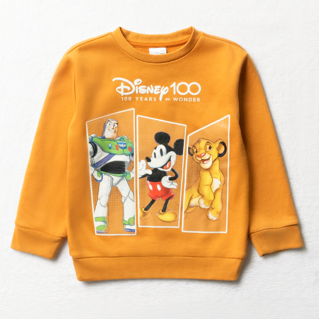 MI Disney crew neck tracktop ochre-OCHRE-4-5 YRS