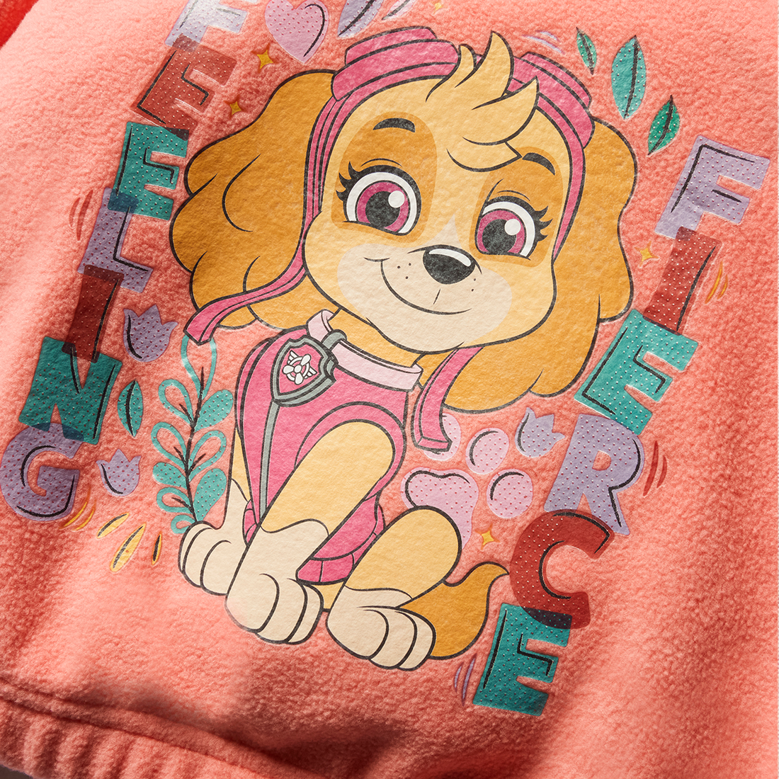 Paw patrol polarfleece single track top rose tea-ROSE-3-6 MTHS