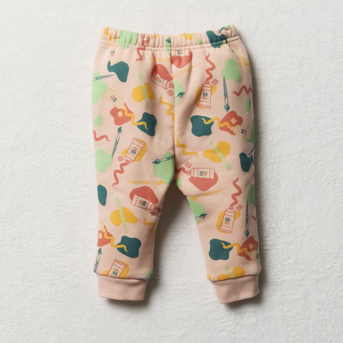 Cocomelon AOP single track pants powder pink-LIGHT PINK-3-6 MTHS (2)