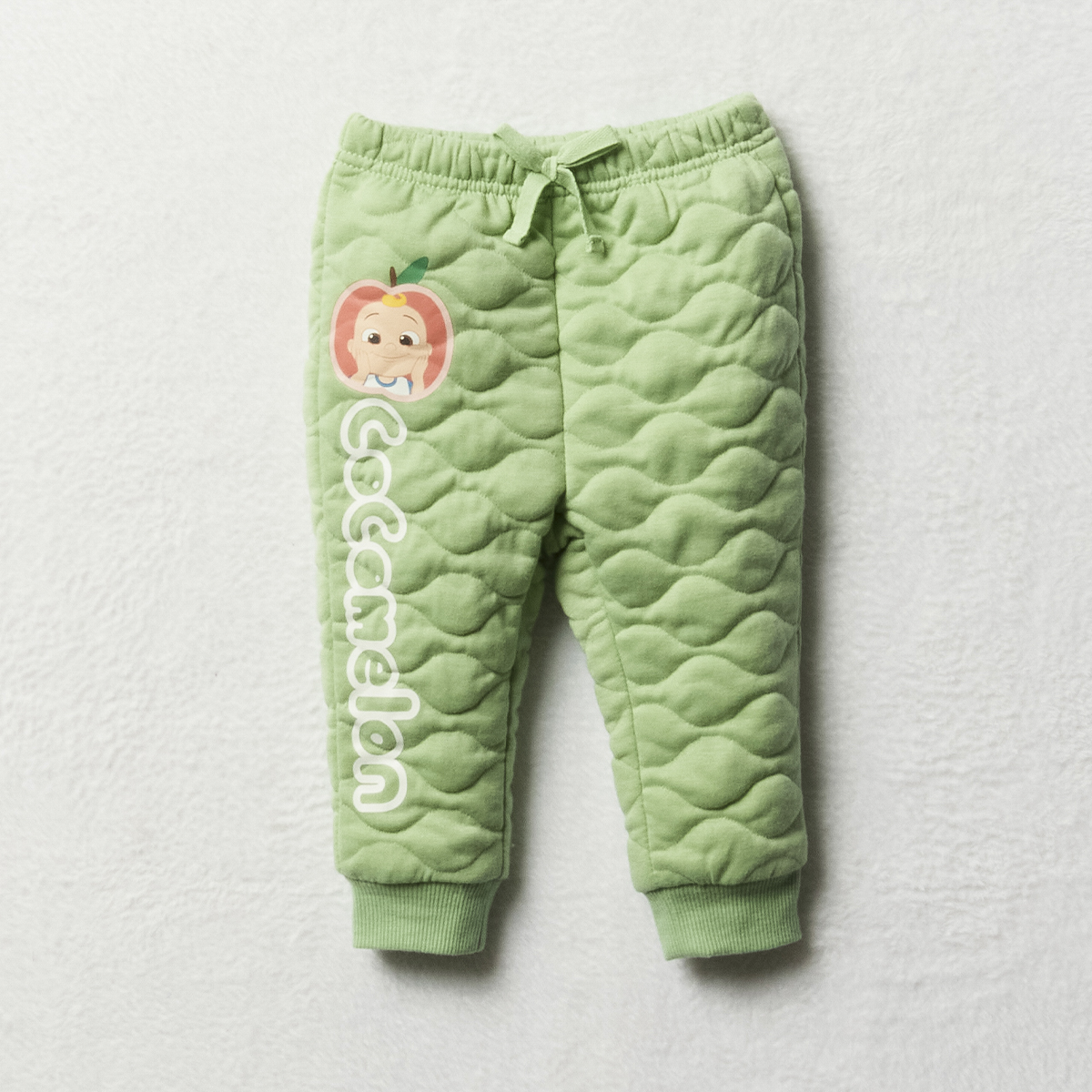 Cocomelon single track pants quiet green-LIGHT GREEN-3-6 MTHS