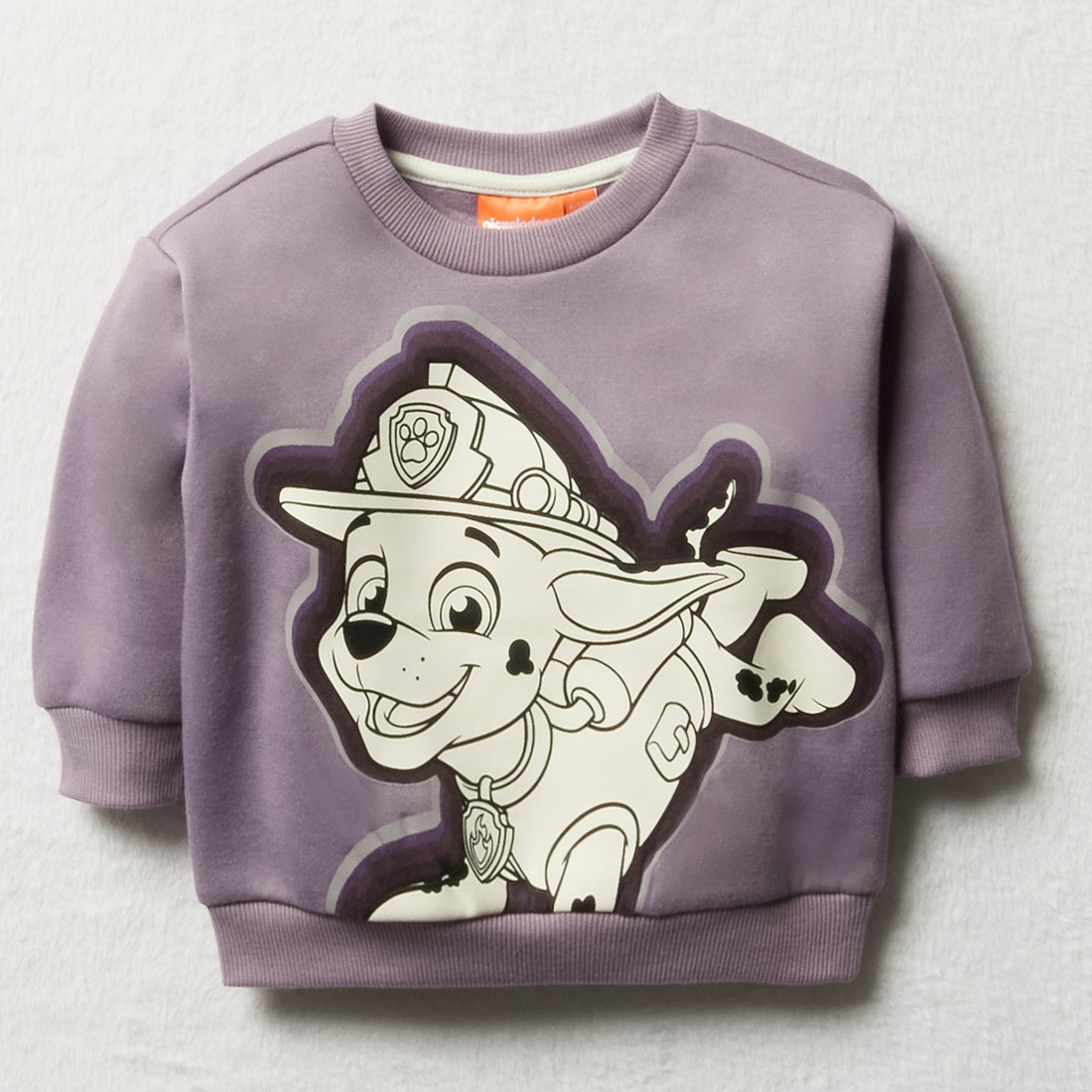 Paw patrol single track top dusty purple-MAUVE-3-6 MTHS