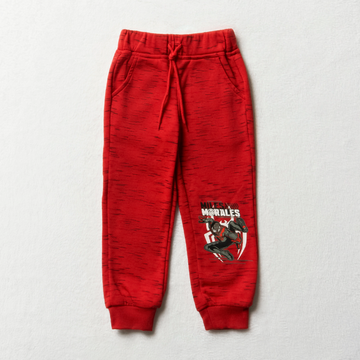 MI Spiderman trackpants red-RED-3-4 YRS