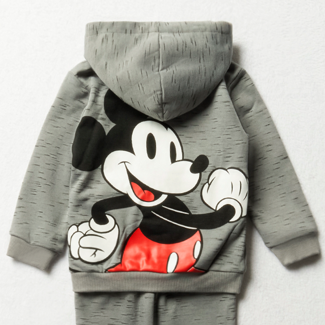 MI Mickey zip through tracktop mid grey-MID GREY-3-4 YRS