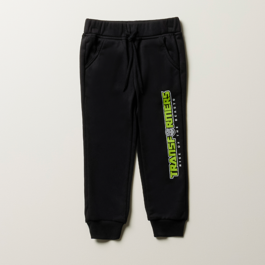 MI Transformers trackpants black-BLACK-3-4 YRS