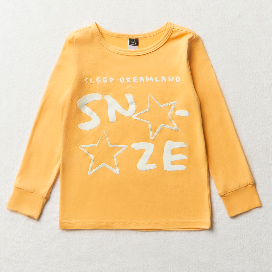 PG ls snooze yellow-BUTTER-2-3 YRS