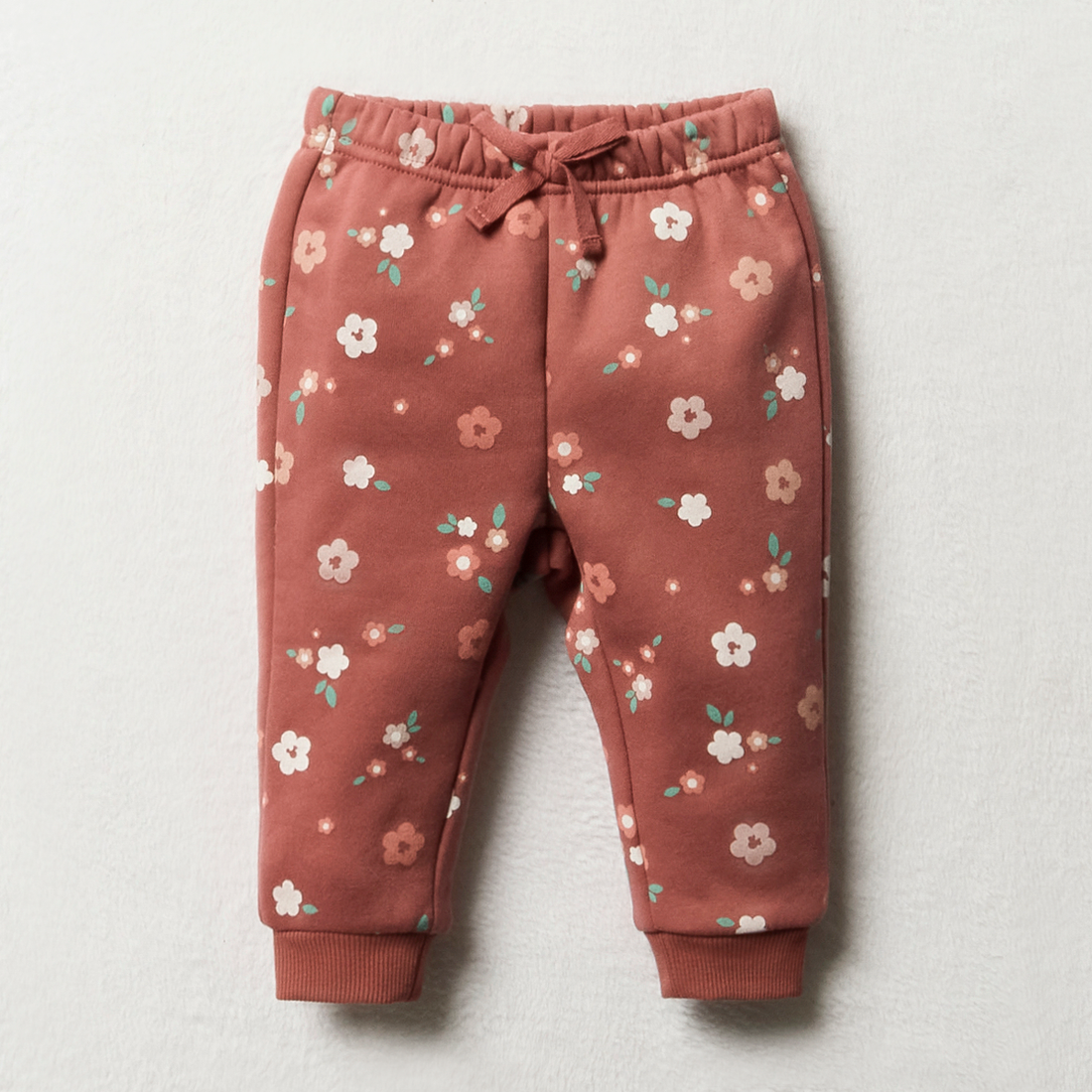 Minnie mouse single track pants burgandy-MAUVE-3-6 MTHS