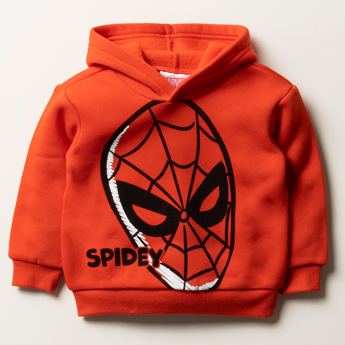 Spider-man single track top red-BRIGHT ORANGE-3-6 MTHS