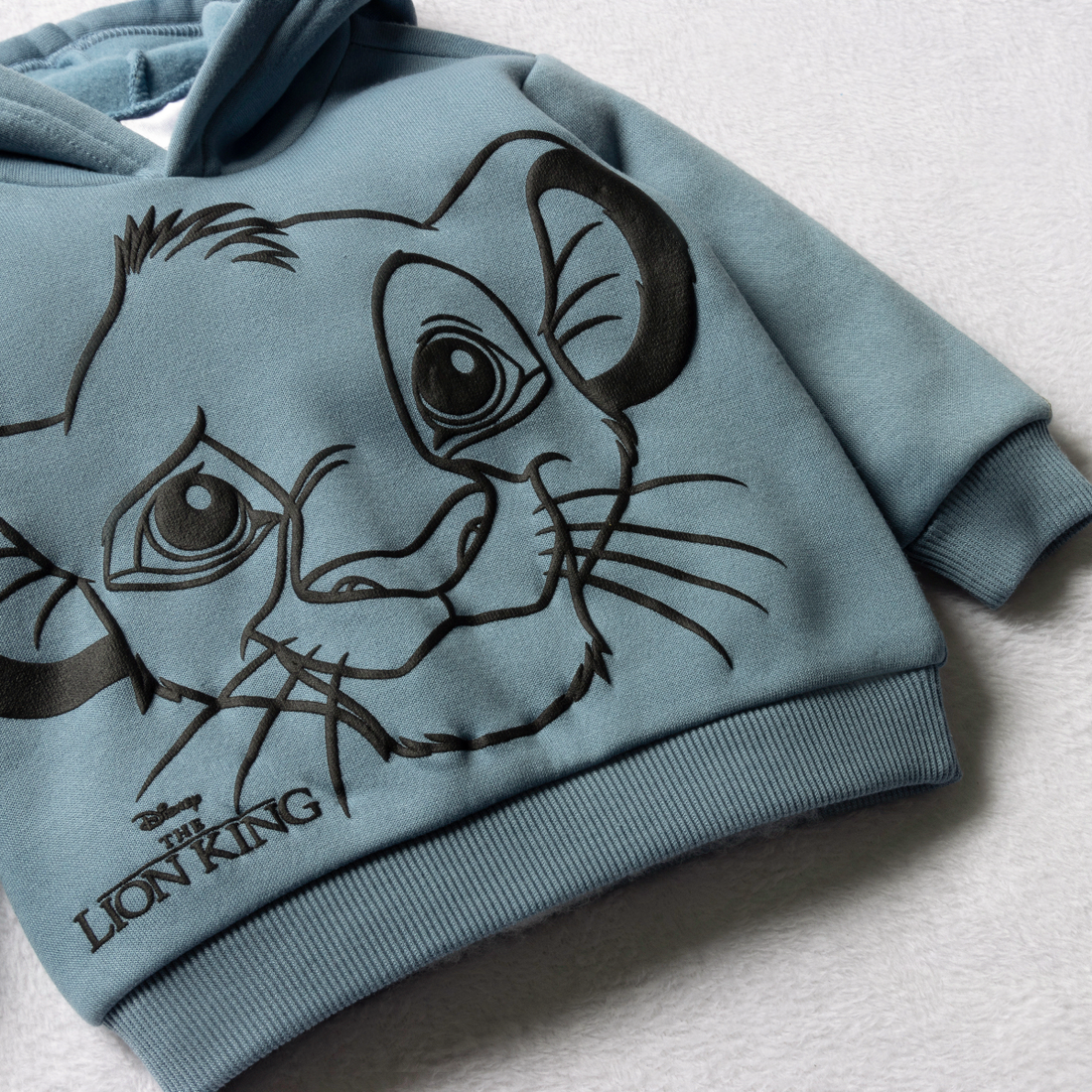 Lion King single track top blue-LIGHT GREY-3-6 MTHS