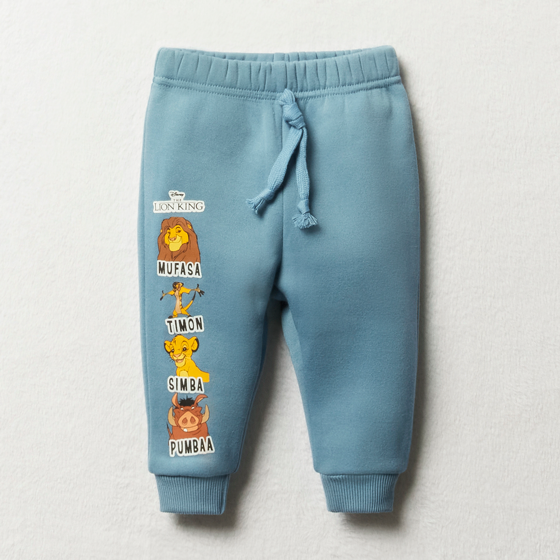 Lion King single track pants blue-MID BLUE-3-6 MTHS