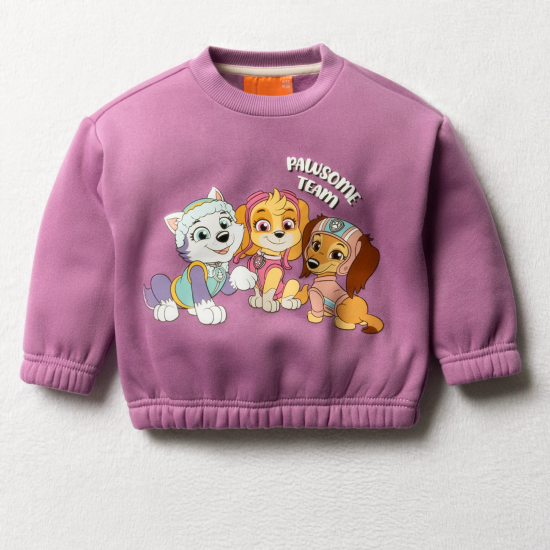 Paw patrol single track top mulberry-MAUVE-3-6 MTHS