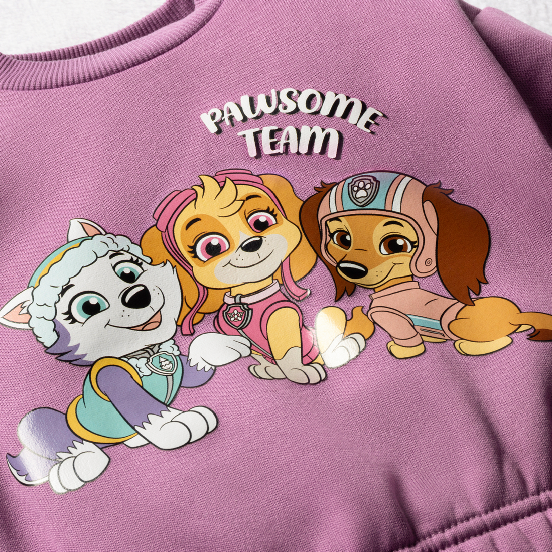 Paw patrol single track top mulberry-MAUVE-3-6 MTHS