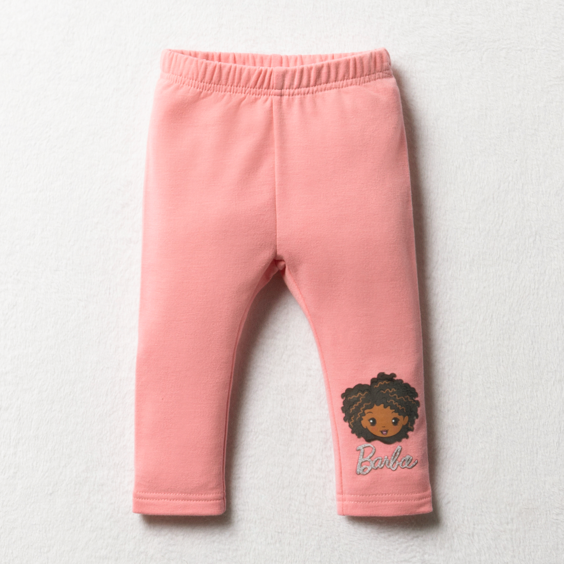 Baby Barbie single legging plumeria-MID PINK-3-6 MTHS