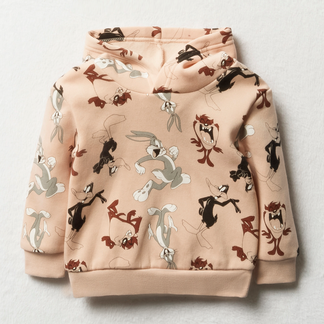 Looney tunes single track top nude-TAN-3-6 MTHS